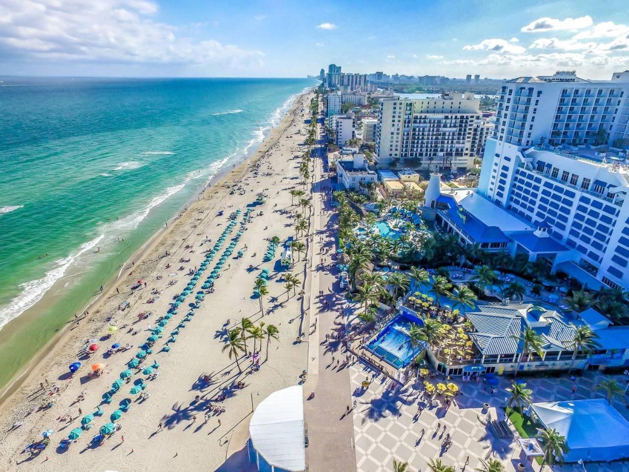 Trendy 1Br W Parking Space & Walk To The Beach #8 Hollywood Exteriör bild